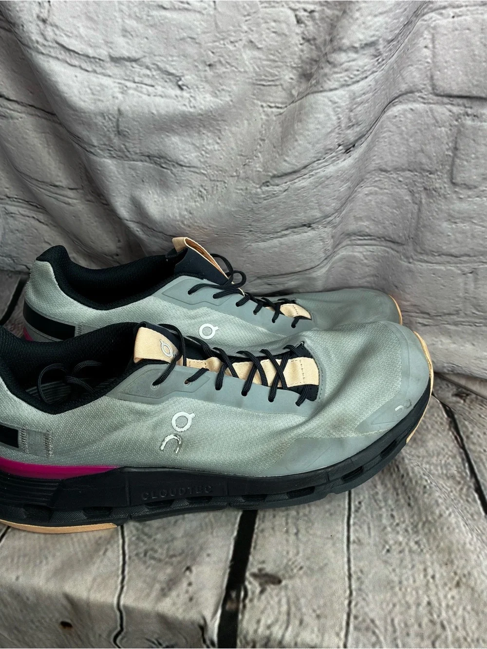 On Cloud Cloudnova Form Glacier (cool Gray) Aurora‎ Running Shoes Women’s Sz 11